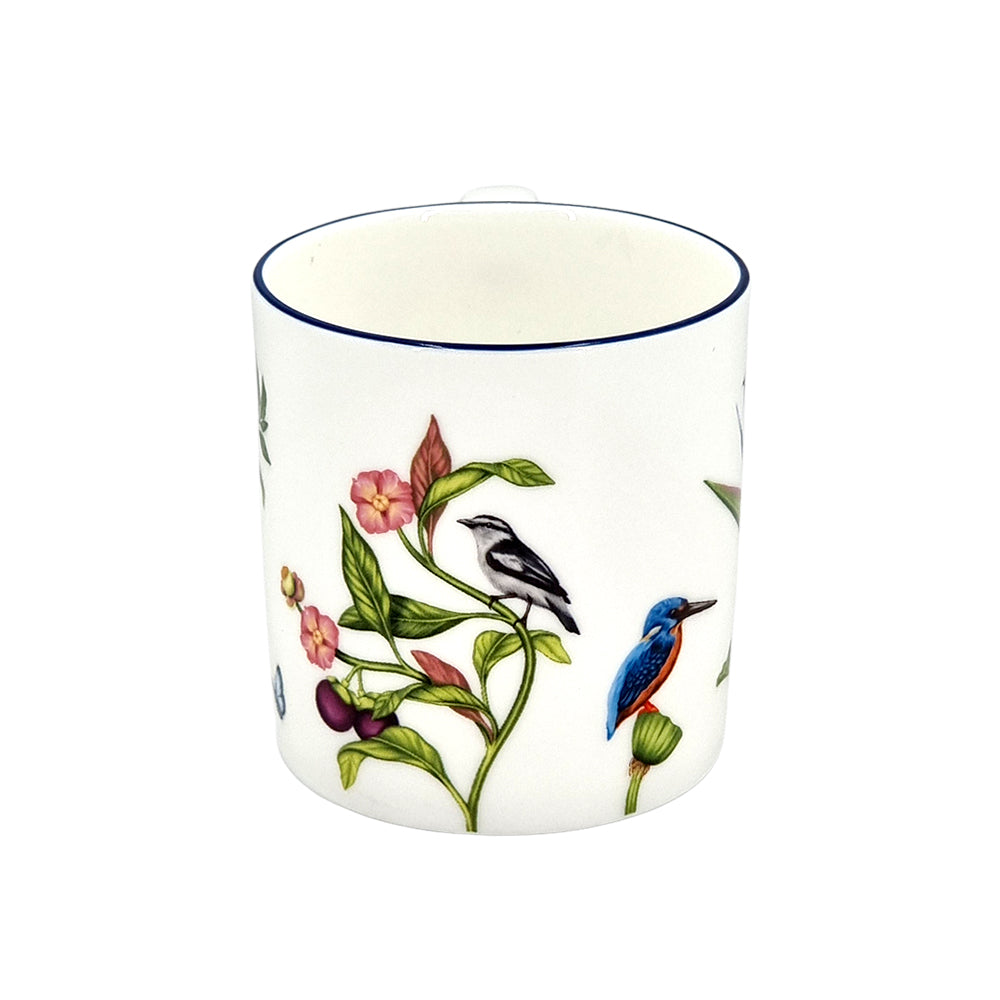 Singapore blue bird mug