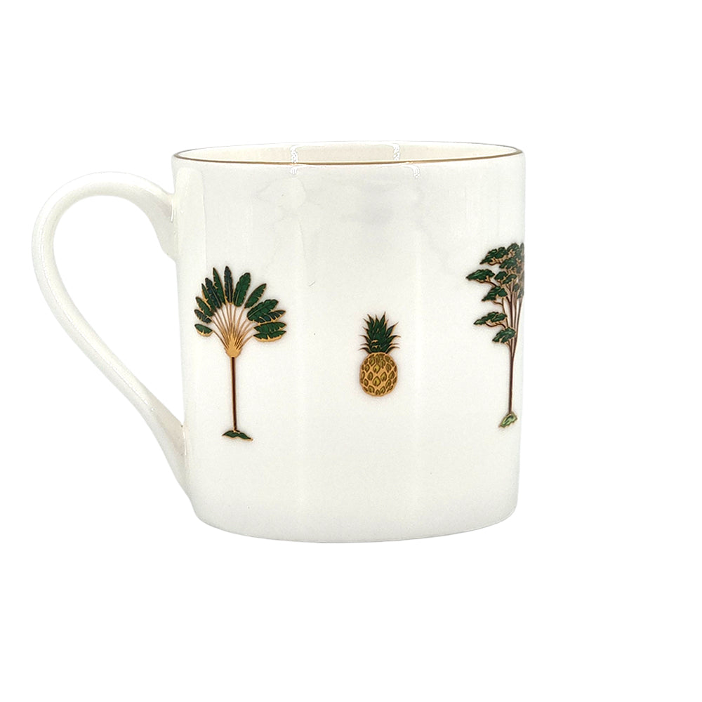 Singapore gold tree mug