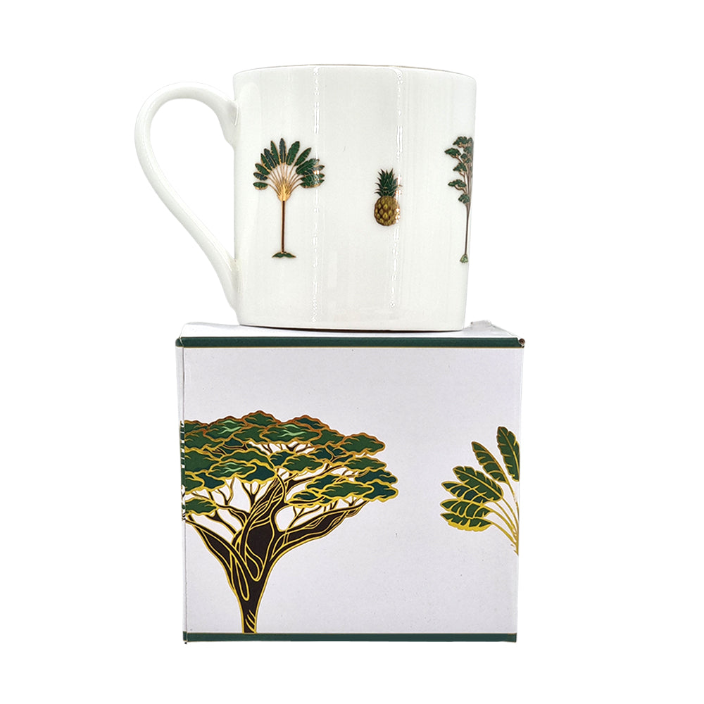 Singapore gold tree mug