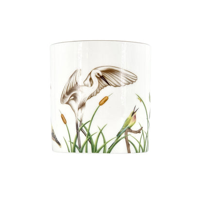 Singapore gold bird mug